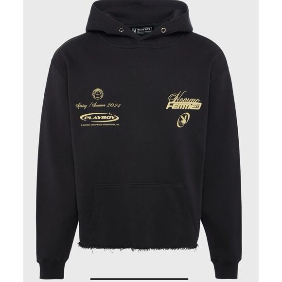 Homme Femme x Playboy Collab Hoodie TRIPLE X-LARGE - Picture 1 of 2